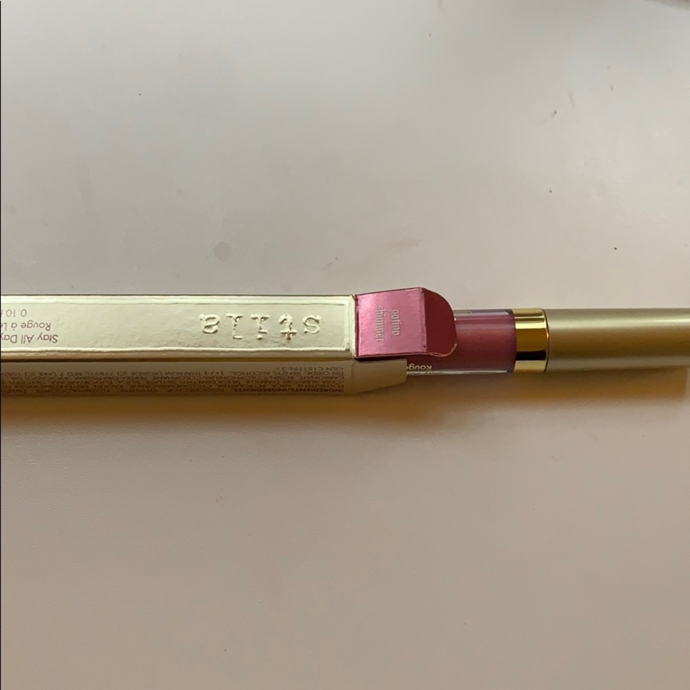 Stila patina shimmer lipstick